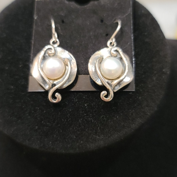 Shablool Silver Jewelry Design Jewelry - Shablool Israel Didae Pearl Earrings